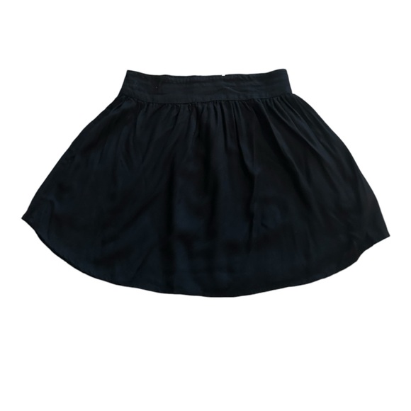 UO High Waisted Black Mini Skater Skirt in size small - Picture 2 of 7